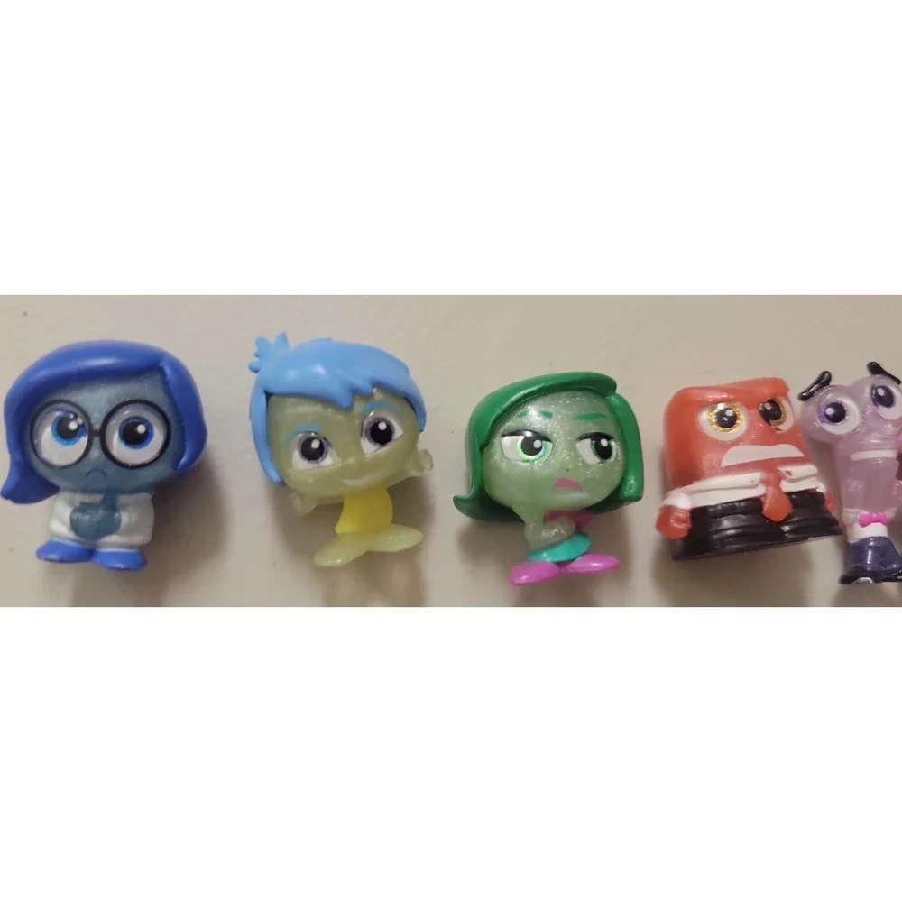 Disney Doorables Inside Out Lot of 6 mini doll figures